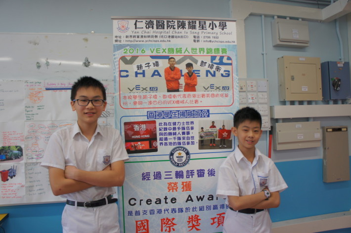 赵子玮（左）与邓玮衡（右）均曾前往美国参赛，参赛后眼界扩阔之余并真正成长。