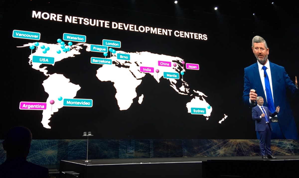 NetSuite 被甲骨文收购后，利用后者的全球规模加速扩充步伐。