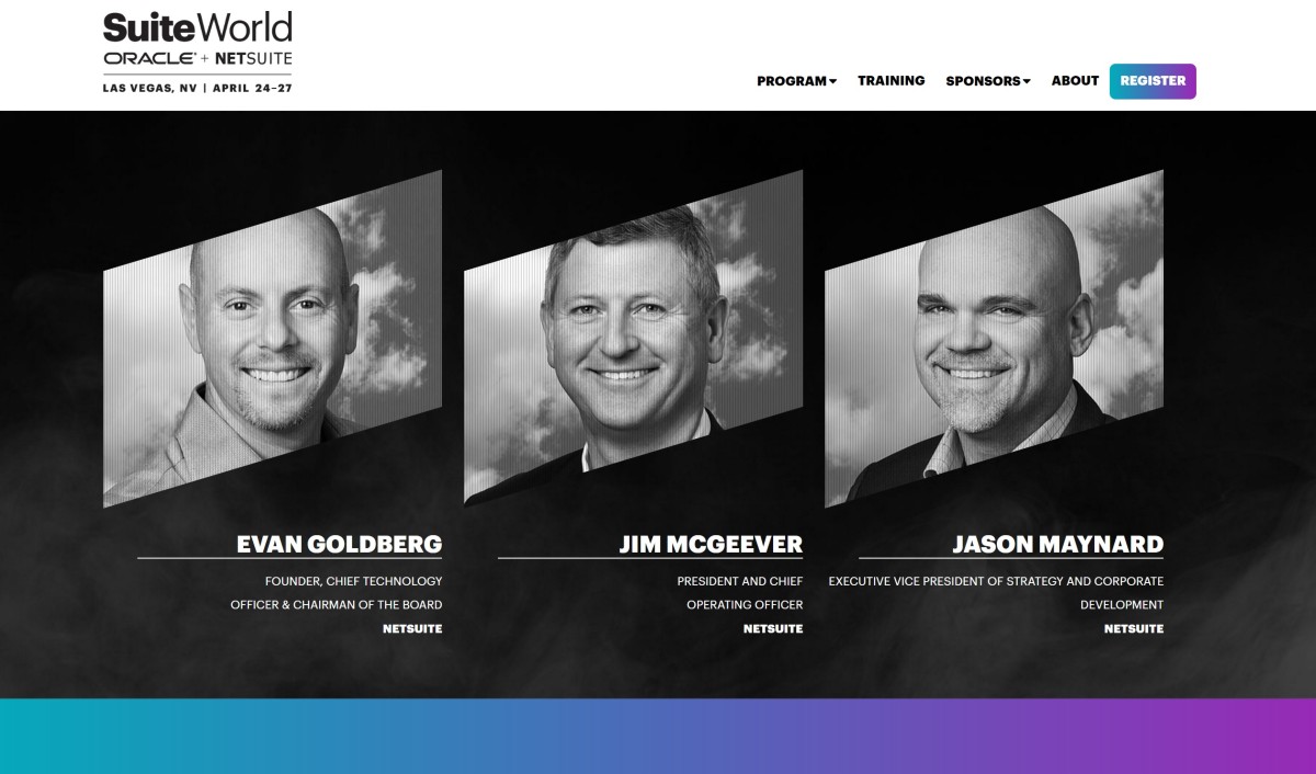 在大会的网站上，只见 CTO、COO 及 VP，未见 CEO Zach Nelson 的出现。