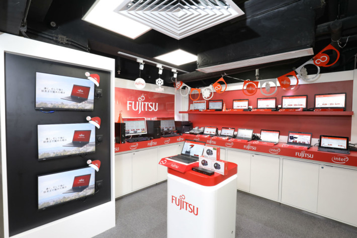 旺电 Fujitsu 专门店售卖多款 Notebook 电脑。