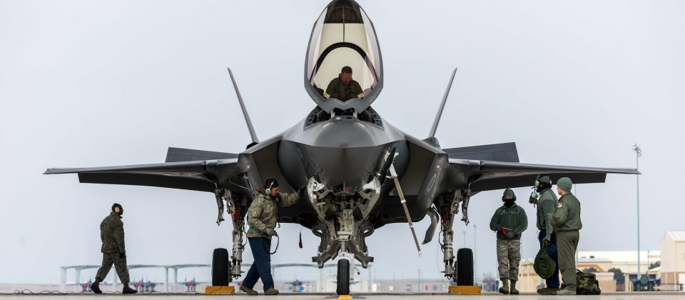 F35战机。示意图,与新闻事件无关。