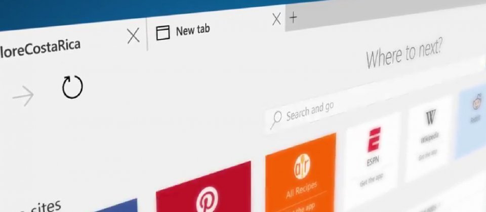 Microsoft Edge浏览器。示意图,与新闻事件无关。