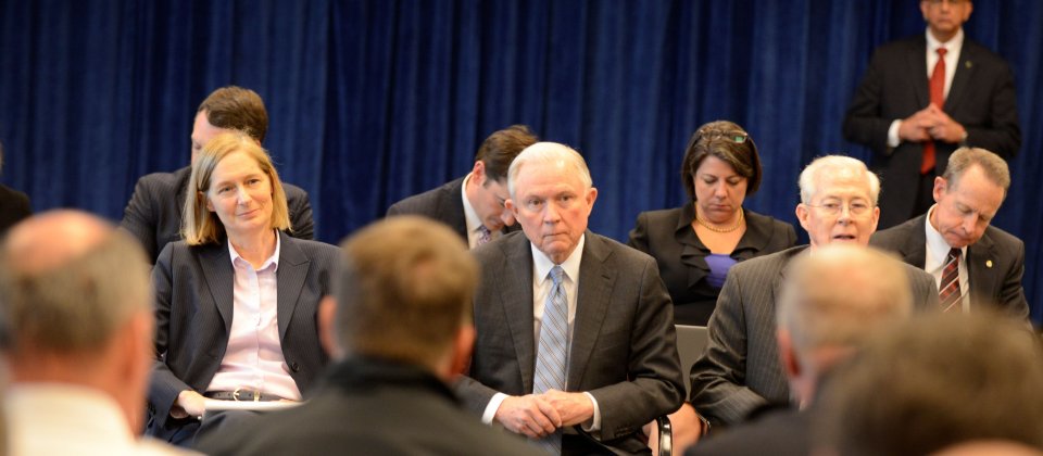 美国司法部总检察长Jeff Sessions。示意图,与新闻事件无关