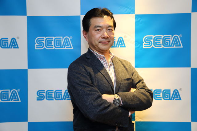 Sega Games 社长松原健二。
