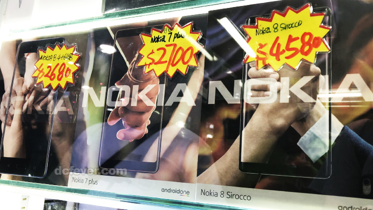 【行情速递】Nokia8、7Plus及8Sirocco双镜手