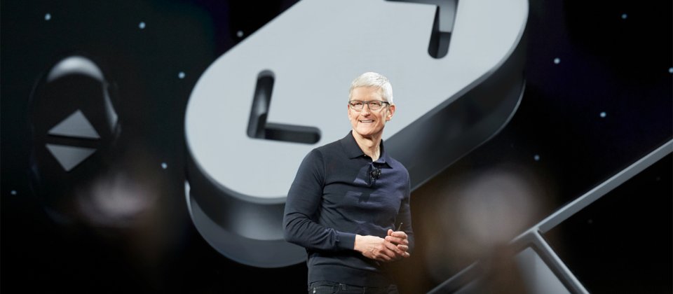苹果首席执行官Tim Cook。
