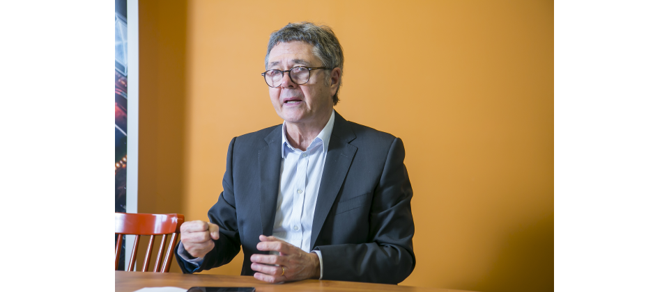 英国竞争及市场管理局(CMA)开放银行业务领导人Bill Roberts来台揭露英国开放银行的关键作法,以及英国在落实开放银行的强烈决心。(摄影/洪政伟)