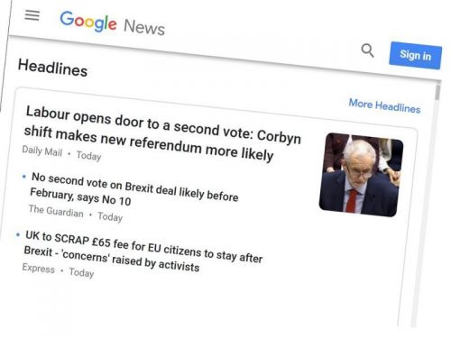 谷歌宣称正考虑关闭在欧洲新闻服务Google News