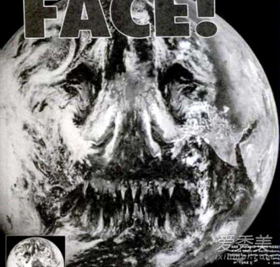 1999年地球恶魔脸事件回顾 当年7月地球恶魔脸照片图