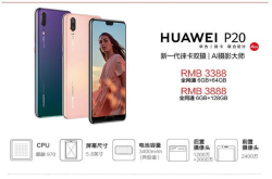 华为年度旗舰神机P20的三大亮点解析 现已经跌破3000元大关
