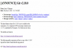 Git2.18正式释出，Git协定第二版可用了!