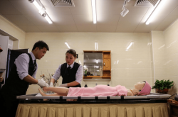 八宝山殡仪馆3D打印人脸VR体验生死