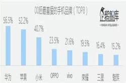 00后最爱手机品牌：vivo仅第五 苹果第二 第一当之无愧