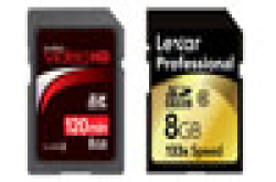 高清摄录战事蔓延︰Lexar、SanDisk推出新款SDHC