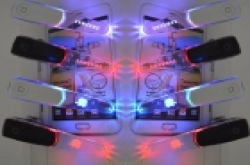JK LED炫光蓝牙耳机 大屏手机好搭档