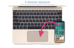 未来MacBook可能会使用iPhone作为触摸屏
