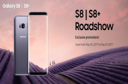 别错过！Samsung于5月5日起举办3天GalaxyS8Roadshow：买手机获50%GearVR/360售价折扣，还有Trade-Up活动等！