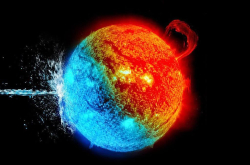 如果把地球上的水全都倒在太阳上会怎样？
