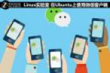 在Ubuntu上使用微信客户端