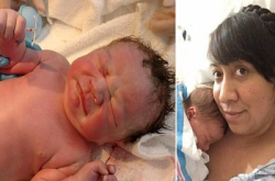 【纯属意外】初生婴手执子宫环，疯传相片震惊避孕人士！