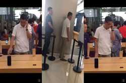 iPhone7魅力没法挡！特首疑做“果农”买机与民朝圣