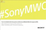 Sony将于2月22日在MWC2016举行发布会