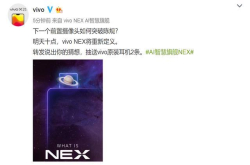 vivoNEX再曝重磅功能 网友：概念机的黑科技终于量产