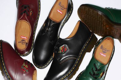 揾借口买新鞋开学&mdash;SupremeXDr.Martens1461SMOOTH三孔皮鞋