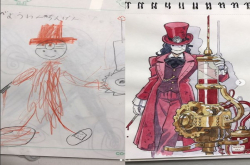 儿子的涂鸦作品，老爸出手就变杰作…