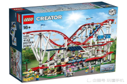 乐高LEGO推出超大过山车拼装玩具零件超过4000个
