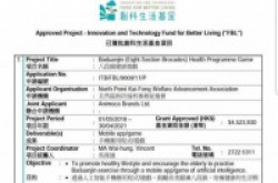 香港创科有几难？八段锦游戏也能获450万支助！