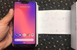 刘海屏＋大下巴 GooglePixel3XL真机多少让人无法直视