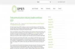 美国电信业者巨头加入脸书OCP开源计划，加速资料中心技术发展