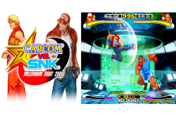 集结两大2D格斗游戏旗下人气角色的梦幻共演之作：CapcomVS.SNK