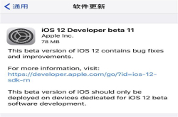 iOS12准正式版正式发布：稳定系统、修改Bug 正式版9月18日推送