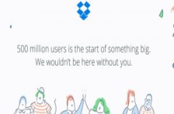 Dropbox全球用户突破5亿!