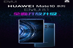 这款华为旗舰手机全面开放升级EMUI8.1 所有花粉都可以申请升级