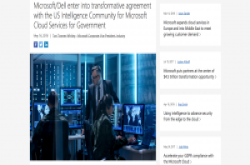 微软拿到美国政府6年长约，情报机构也能用Azure跟Office365了!