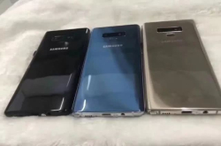 三星Note&nbsp;9官方定妆照来袭&nbsp;三色同台首次曝光