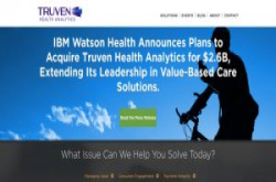 为扩充华生医疗数据库不手软，IBM重砸26亿美元并购云端健康分析平台