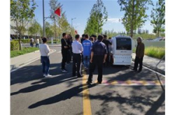国庆雄安新亮点 新石器无人售卖车全天迎客