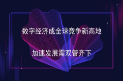 数字经济成全球竞争新高地加速发展需双管齐下