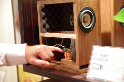 TAA音响展：德川音箱展示改版相思音箱，采用5N纯银线与新设计陷波线路