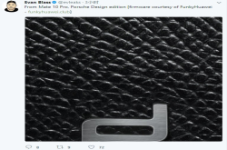 以高端奢华对标iPhoneX！HuaweiMate10PorscheDesign真机后盖曝光：真皮质纹理！