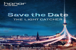6月27日柏林见！Honor新手机预热海报曝光：Thelightcatcher！