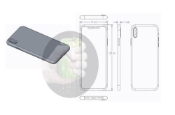 苹果三款iPhoneX外形渲染图：延续现款刘海屏