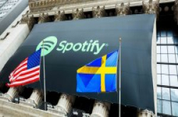 Spotify上市了，市值冲上265亿美元