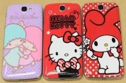 HelloKitty等卡通人物同你做朋友：双咭双待机配合卡通图案可以日对夜对