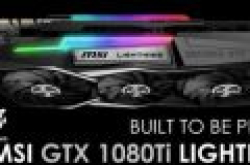 微星GTX 1080 Ti闪电降临：闪耀诡异的光