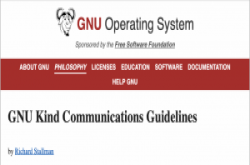 GNU社群对女性不友善，RichardStallman发表沟通指南要社群好好说话